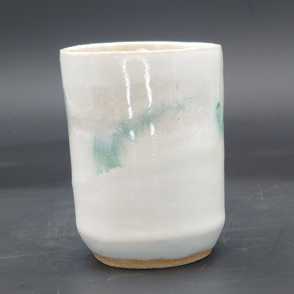 Becher weiß/bunt #2