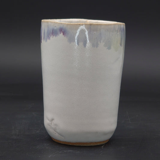 Becher weiß/bunt #3